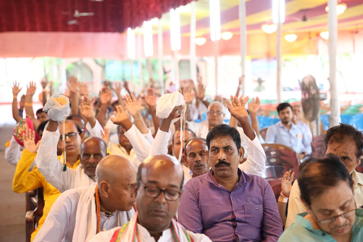 Past Srimad Bhagavatam festival memory in Mayapur
